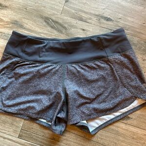 Gray Lululemon shorts